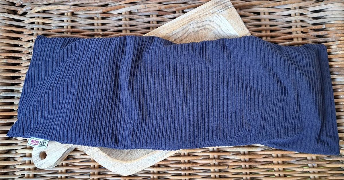 Warmezak! | RIB-stof | 60x20x3cm | Wasbare hoes